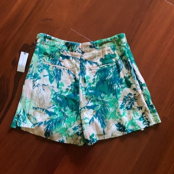 Anthropologie Elevenses green Kadu shorts skort - Picture 8 of 9